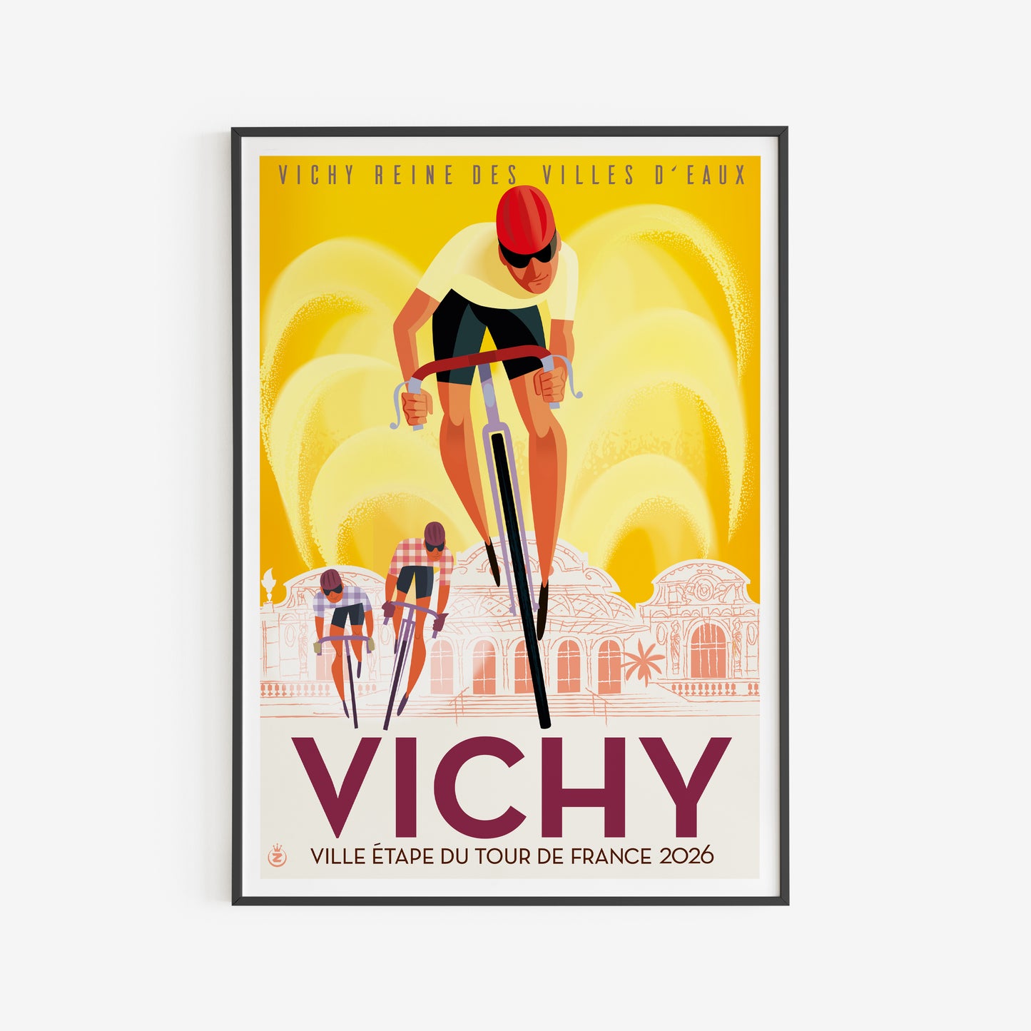 Affiche "Tour de Vichy 2026"