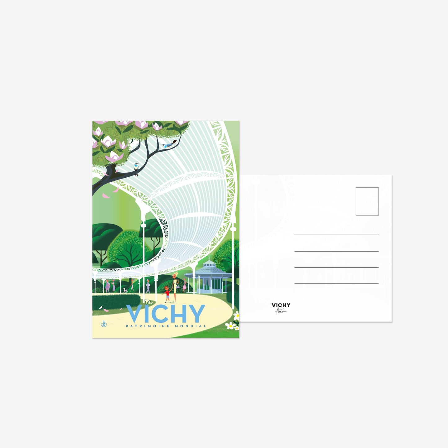 Carte Postale "Parc des Sources"