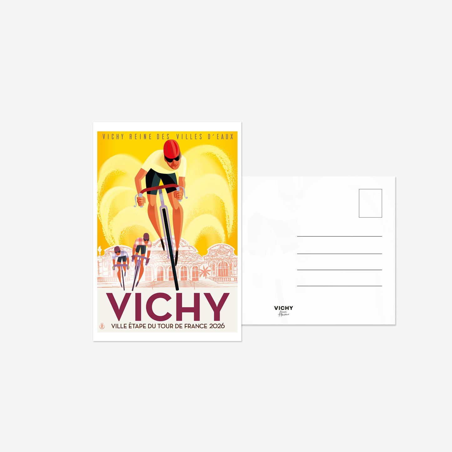 Carte Postale "Tour de Vichy 2026"