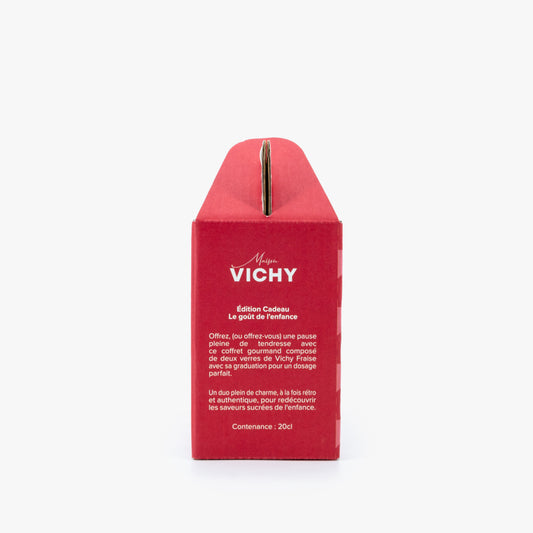 Duo - Verres Vichy Fraise