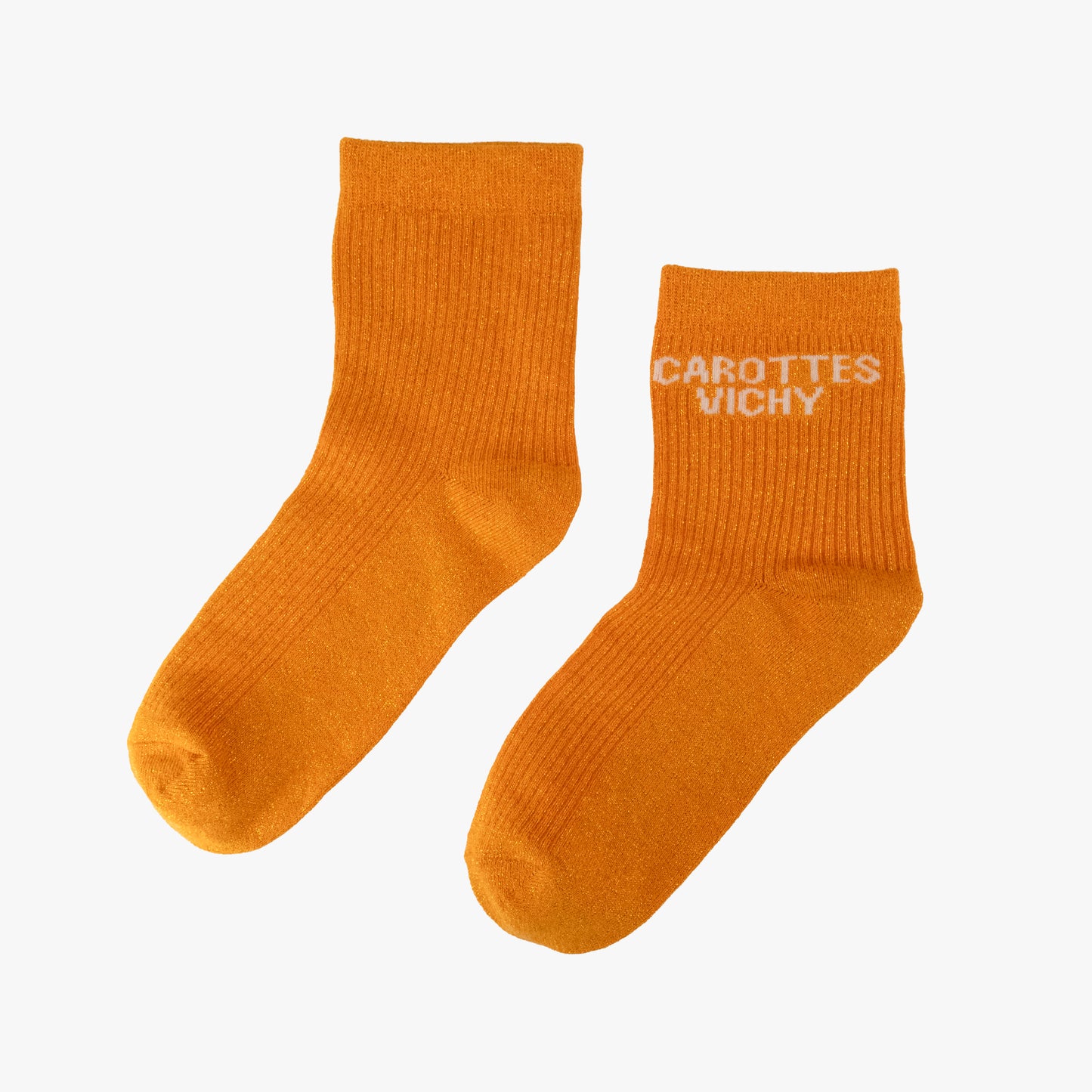 Chaussettes "Carotte Vichy"