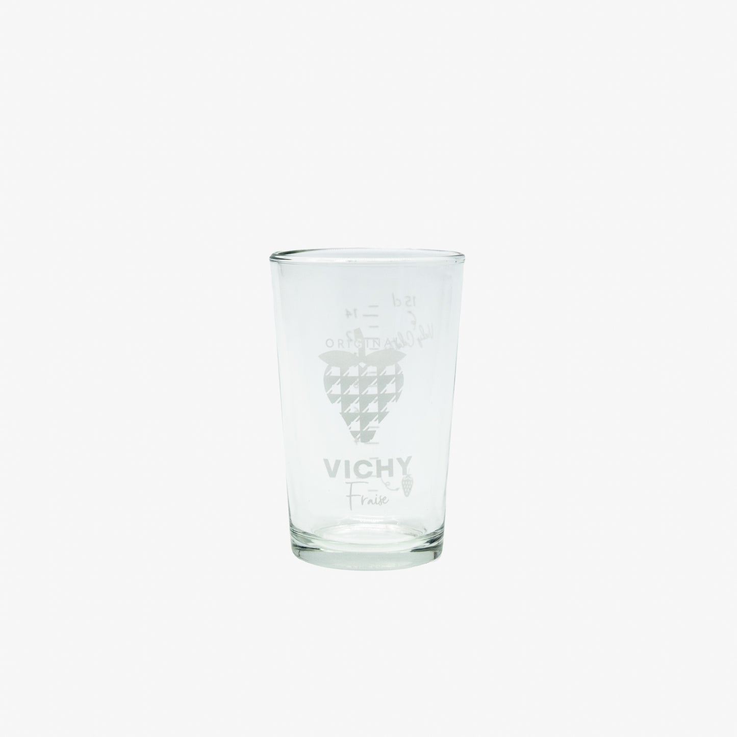 Verre - Vichy Fraise