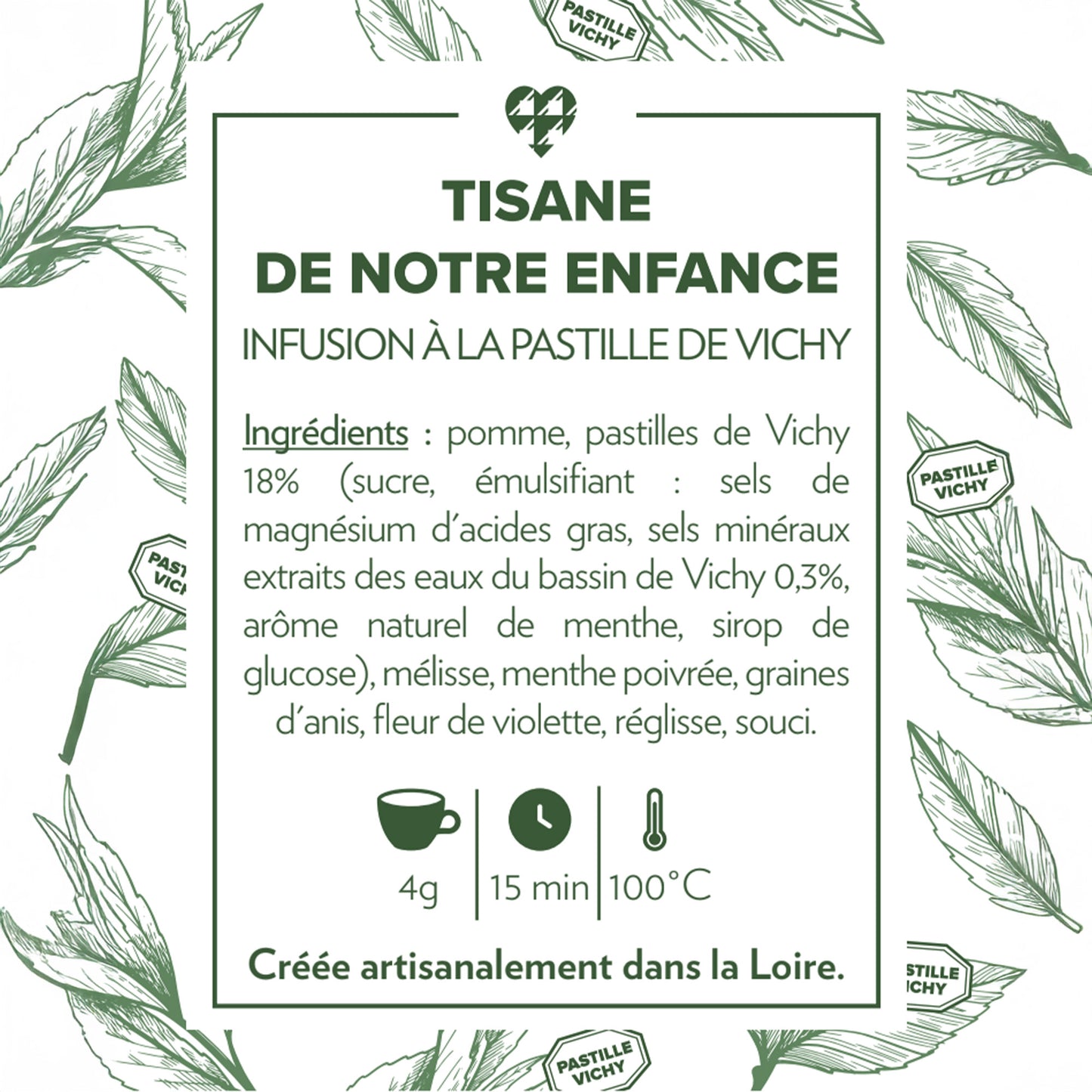 Sachet Tisane Pastille