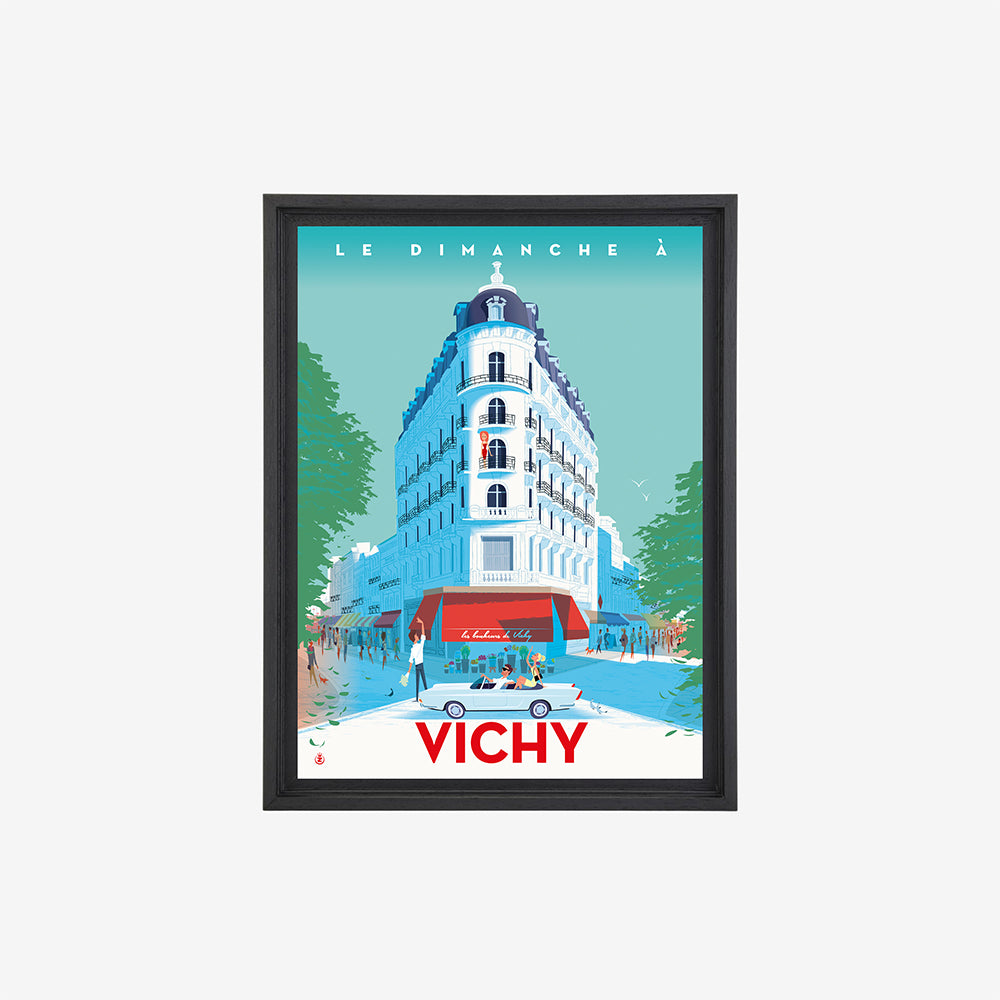 Affiche "Dimanche à Vichy"