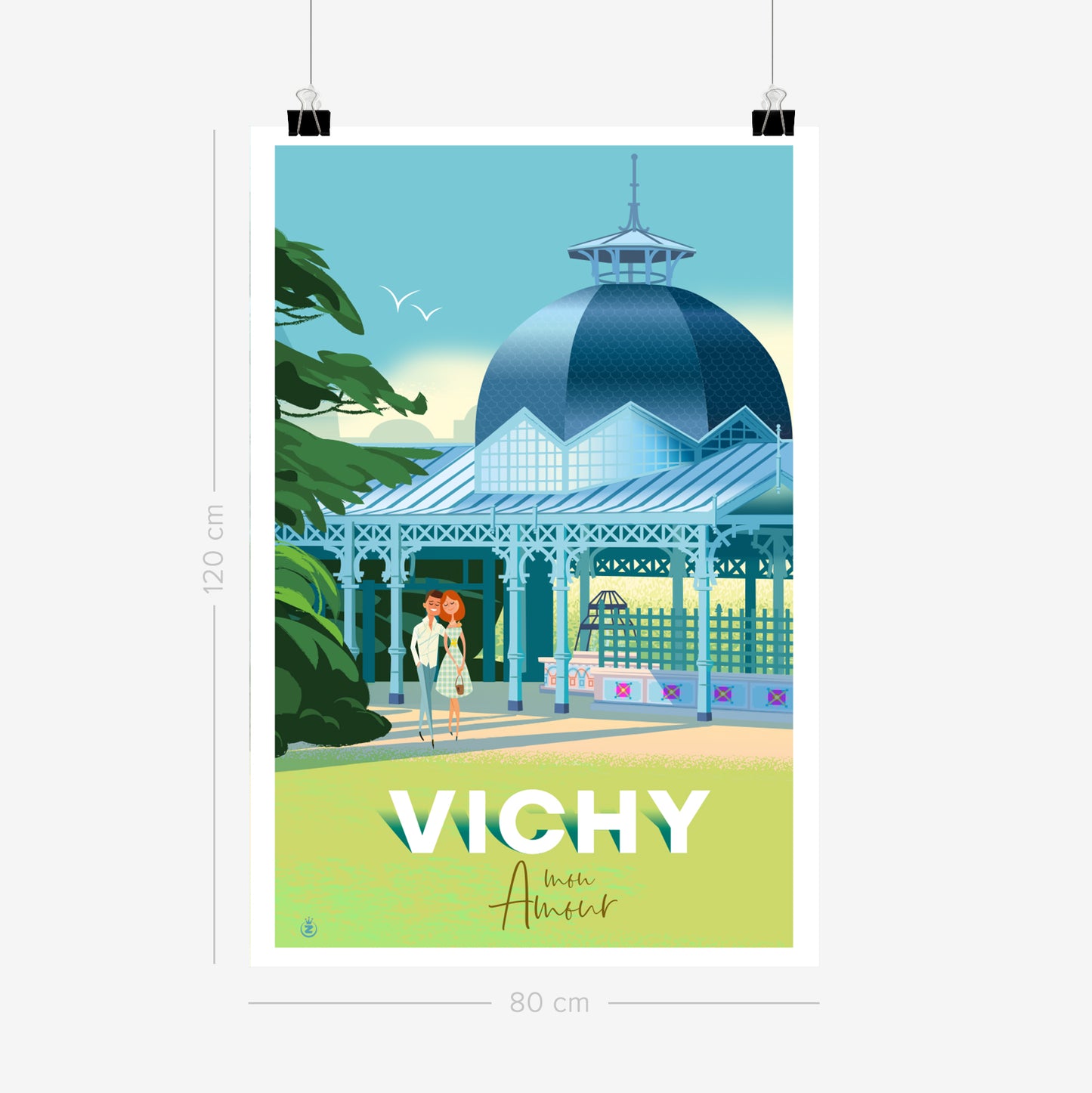 Affiche "Source Lardy"