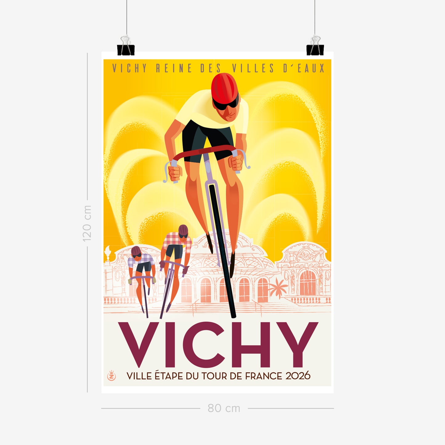 Affiche "Tour de Vichy 2026"