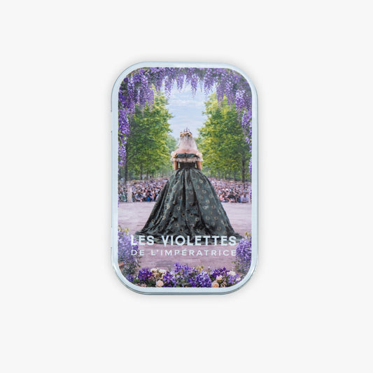 Boite de violettes - Eugénie