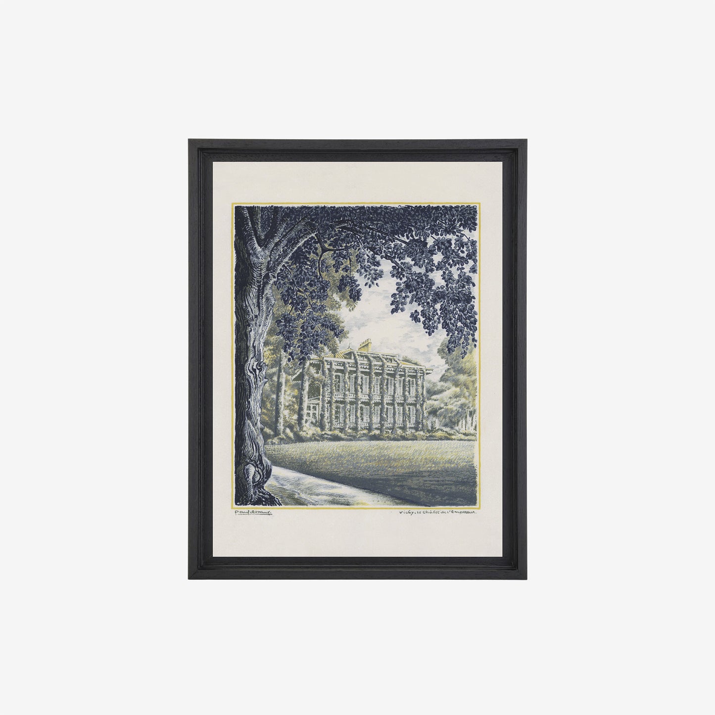 Affiche "Châlet" - DEVAUX