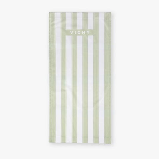 Toile Chilienne - Rayures Vertes