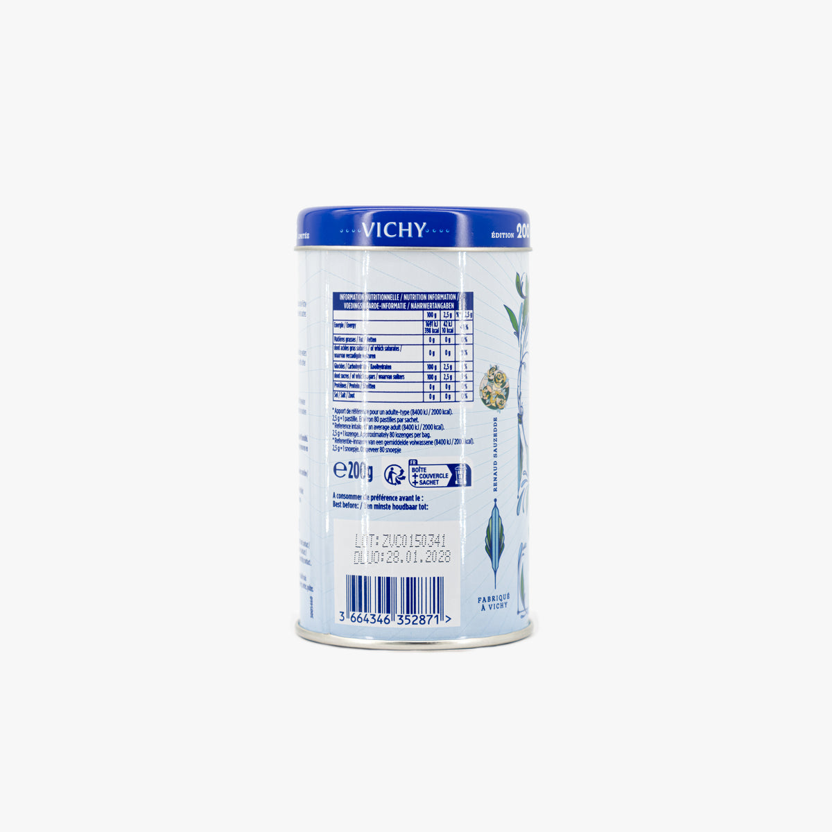 Boite Pastilles 200 ANS - 200g
