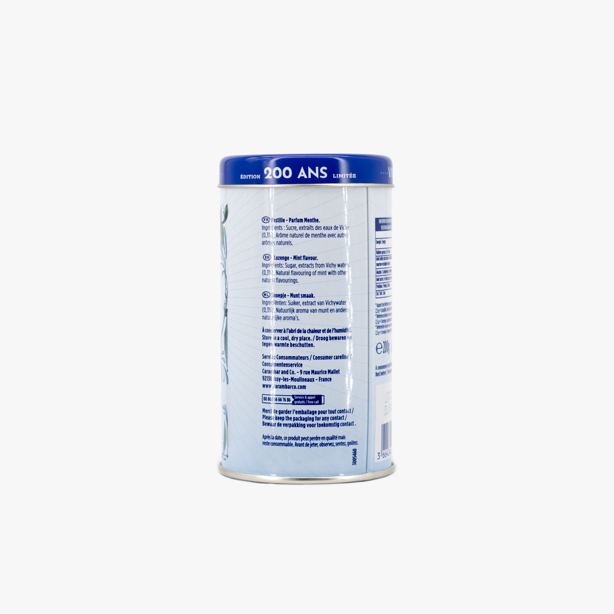 Boite Pastilles 200 ANS - 200g