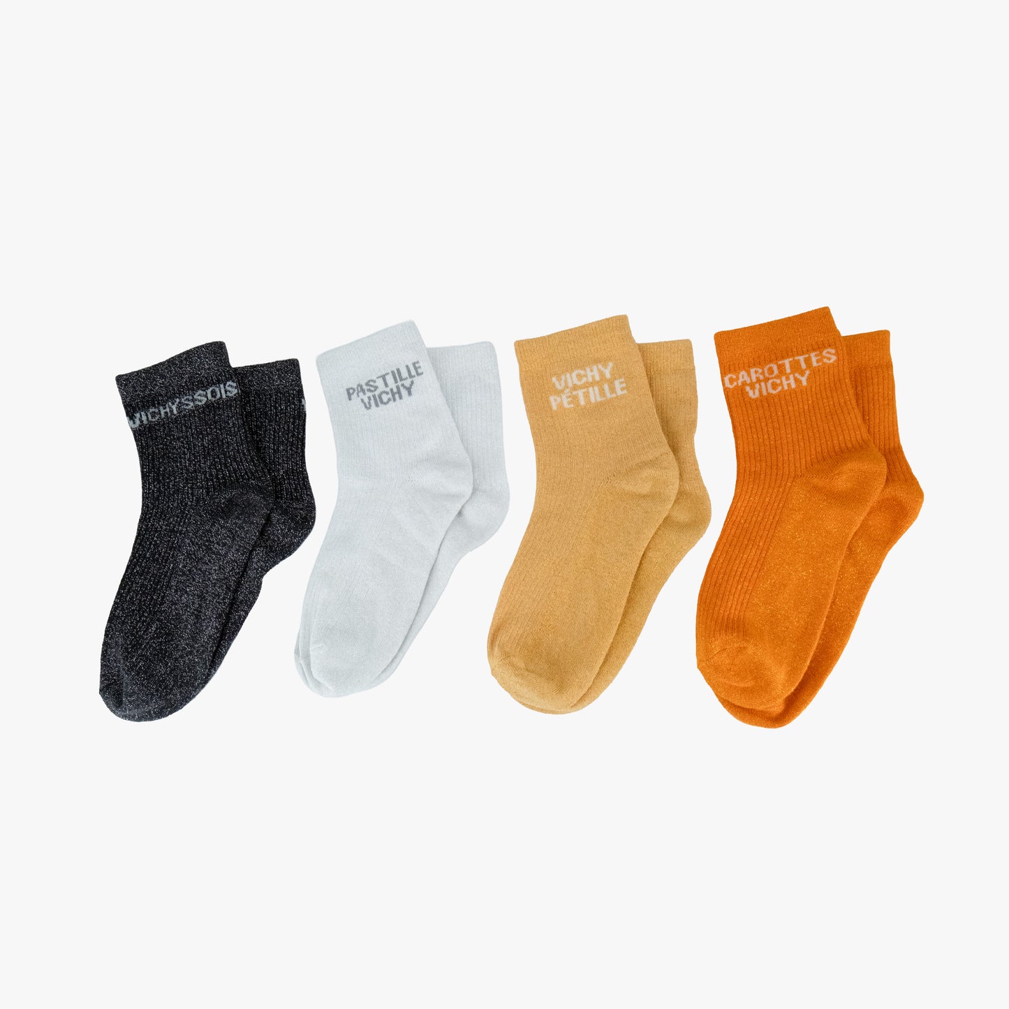 Chaussettes "Vichyssoise"
