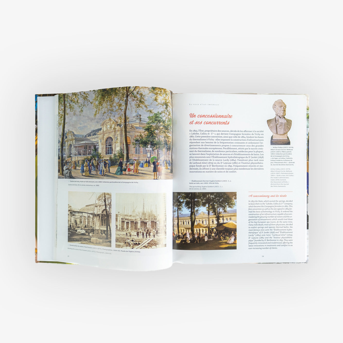 Livre "il était une fois la reine des villes d'eaux"