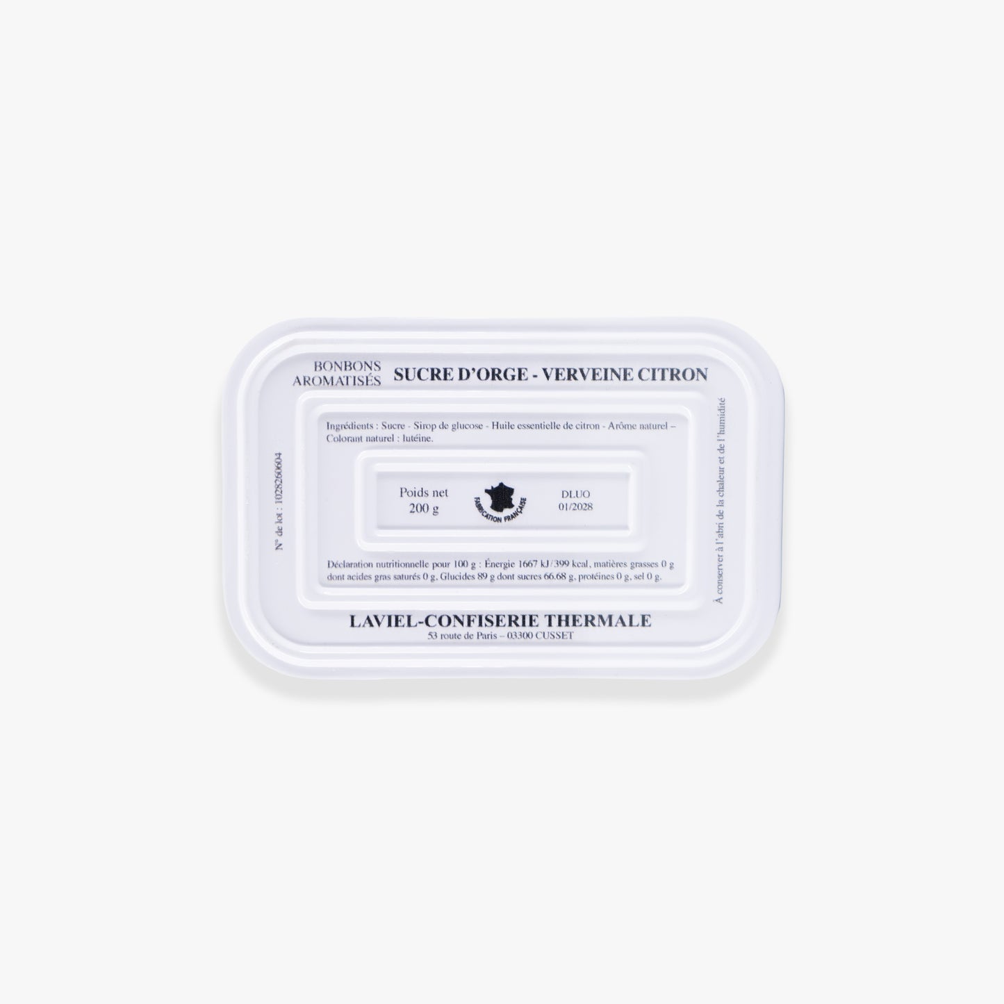Sucres d'Orge Pastilles - Citron / Verveine